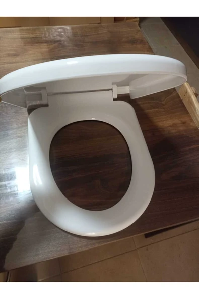 Visam Beyaz Mimoza Klozet Kapağı, Yavaş Kapanma Özelliğiyle Konfor Sunar - Resim 4