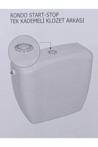 SİAMP Beyaz Rezervuar Tüm Vitrifiye Modellerine Uygun ürün görseli 1