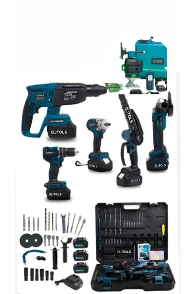 Butols 7 Lİ SET MATKAP LAZER TAKIMI ürün görseli 1