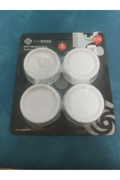 GenelTedarik Vantuzlu Çamaşır Makinesi Titreşim Ses Önleyici Ayak - Resim 2