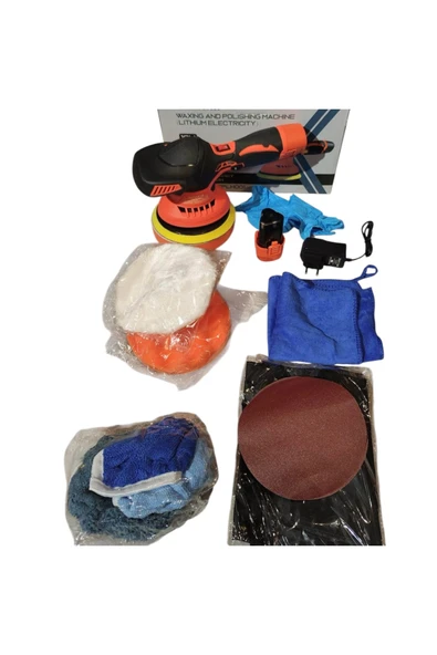 Maxstar OBRİTAL PASTA CİLA ZIMPARA MAKİNASI ürün görseli 1