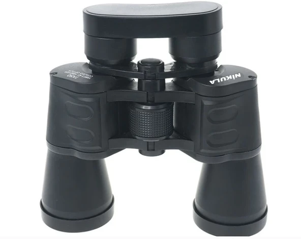 7x50 Kauçuk Kaplamalı Mavı Cam Mercekli Dürbün - Resim 2