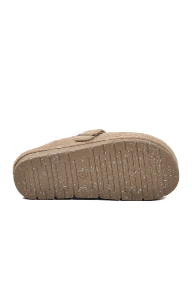 Ayakmod Camel Keçe Anatomik Kadın Ev Terliği K-117.005 Z - Resim 5