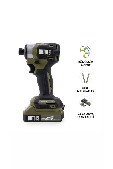 Butols KÖMÜRSÜZ ŞARZLI VİDALAMA DARBELİ XR 84 PARÇA ürün görseli 1