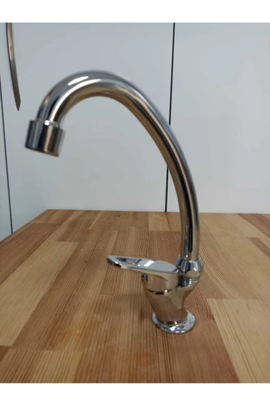 Arya Krom Tek Su Girişli Bat Mermerden - Resim 2