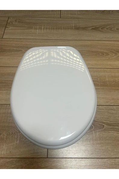 GenelTedarik Beyaz alttan sıkmalı klozet kapağı, dayanıklı ve şık tasarım - Resim 2