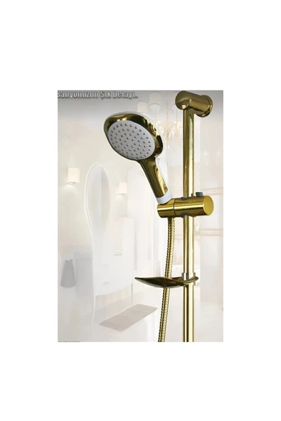 Eng Sürgülü Duş Seti Gold ürün görseli 1