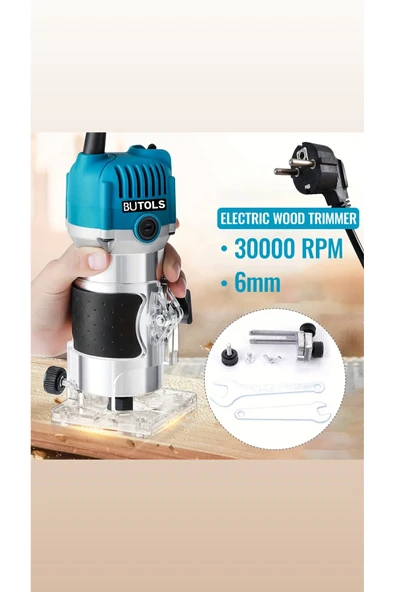 Butols PROFOSYONEL FREZE 6 MM MAKİNASI ürün görseli 1