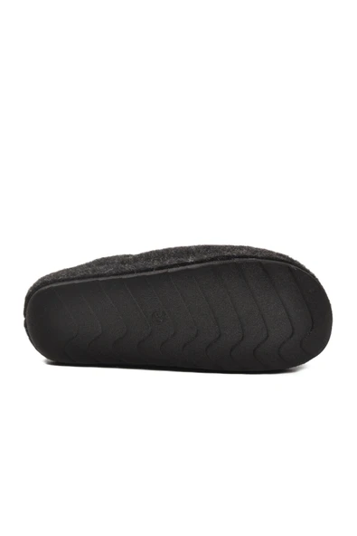 Ayakmod Siyah Keçe Anatomik Kadın Ev Terliği K-9561 Z - Resim 5