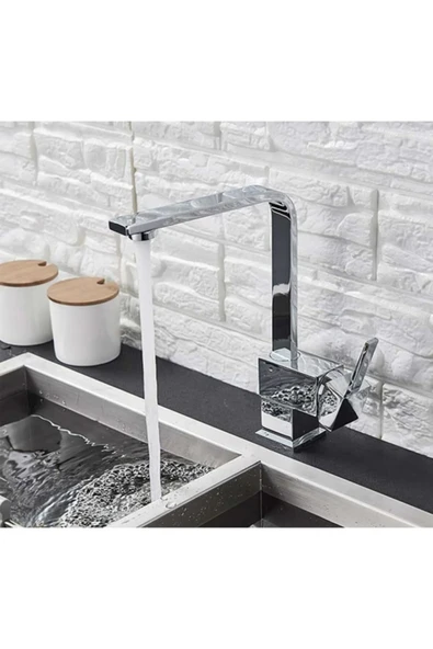 KcA KROM KARE EVİYE BATARYASI ürün görseli 1