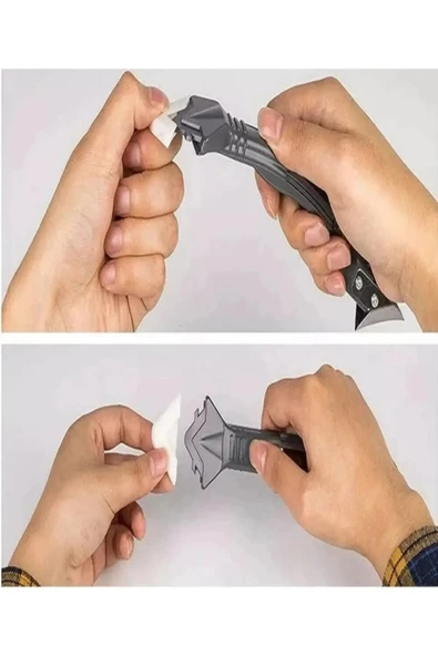 GenelTedarik Siyah Derz Kazıma Spatula Silikon ürün görseli 1