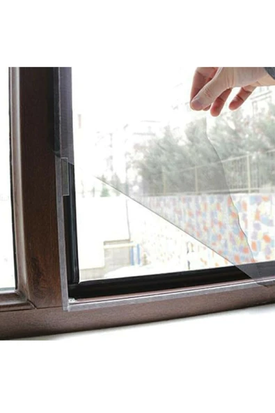 Olgun Home Tül Pencere Sinekliği Yapışkanlı Sineklik Pencere Sinekliği ürün görseli 1