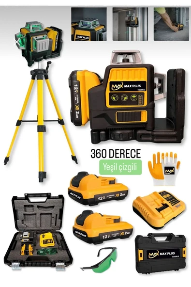 Maxplus LAZER TERAZİ HİZALAMA 12 ÇİZGİLİ ürün görseli 1