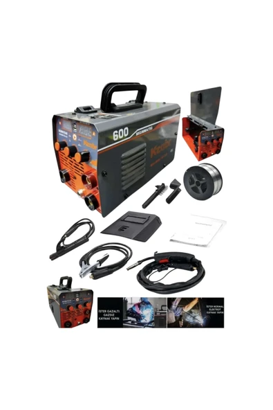 Maxplus 350 amper gazsız gazaltı kaynak makinası ürün görseli 1