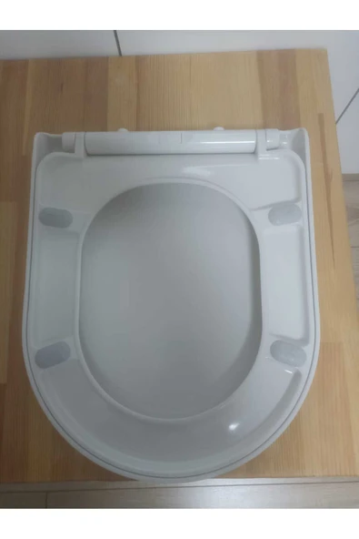 teknotrust Şık Beyaz Klozet Kapağı Elegance Nkp, Temiz ve Modern Tasarım - Resim 2