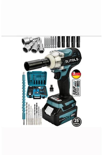 Butols 350 NT SOMUN BIJON SIKMA SÖKME FULL SETLİ 15 PİLLİ BÜYÜK BATARYA ürün görseli 1