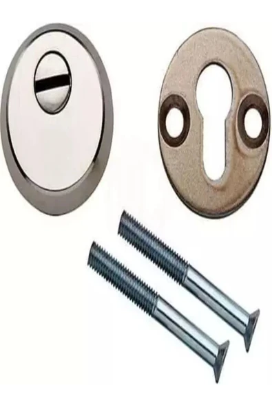 GenelTedarik çelik kapı rozeti 3 Yıl Barel Rozeti Krom ürün görseli 1