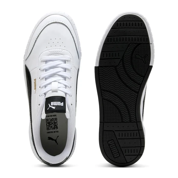 Puma Carina Mia Kadın Beyaz Sneaker Ayakkabı 40263702 - Resim 3