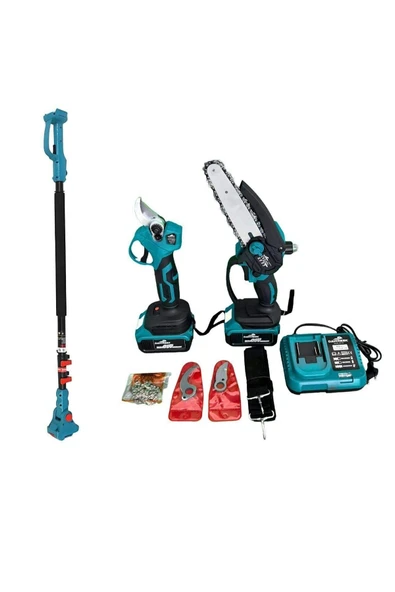 Maxplus PROFOSYONEL TELESKOPİKLİ UZATMA KOLLU BUDAMA SETİ BAĞ ürün görseli 1