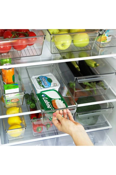 GenelTedarik BUZDOLABI DÜZENLEYİCİ PET KAPAKLI M BEDEN ürün görseli 1