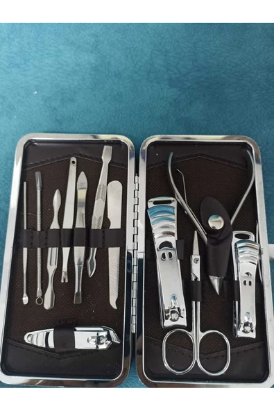 GenelTedarik profesyonel cüzdan manikür seti - Resim 3