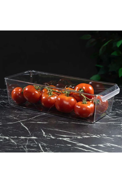 GenelTedarik BUZDOLABI DÜZENLEYİCİ PET KAPAKLI M BEDEN - Resim 2