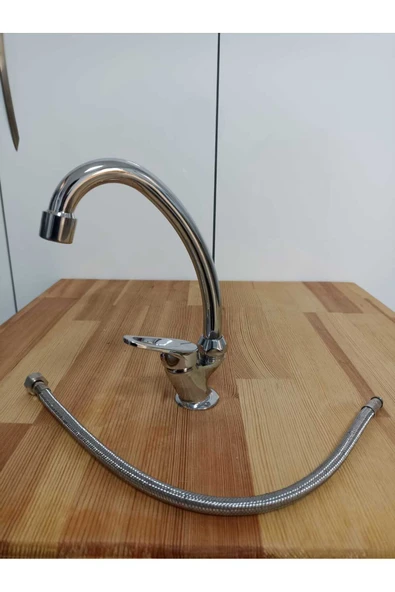 Arya Krom Tek Su Girişli Bat Mermerden - Resim 3