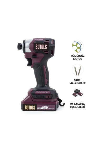 Butols KÖMÜRSÜZ ŞARZLI VİDALAMA DARBELİ XR 84 PARÇA ürün görseli 1