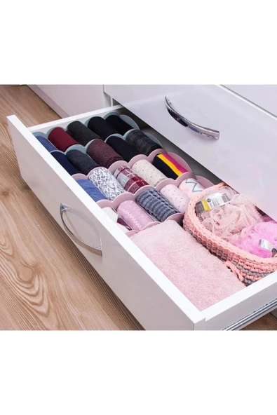 GenelTedarik ÇORAP TOKA DÜZENLEYİCİ ÇOK AMAÇLI ORGANİZER 2Lİ ürün görseli 1