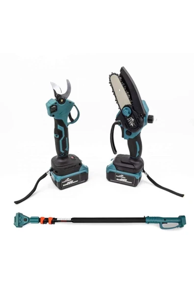 Maxplus PROFOSYONEL TELESKOPİKLİ UZATMA KOLLU BUDAMA SETİ BAĞ - Resim 3