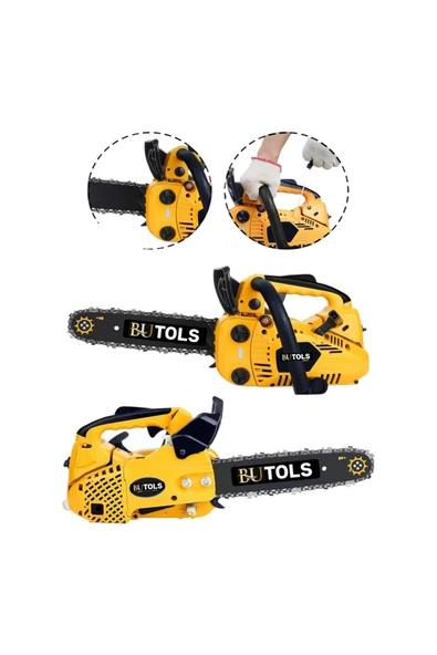 Butols 25 cc Mini Benzinli Testere Ağaç Odun Dal Budama Testere Hızar Motoru ürün görseli 1