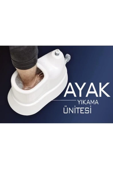 İDEVİT ayak yıkama ünitesi abdest matik yaşlı ve hasta ayak ürünü ürün görseli 1