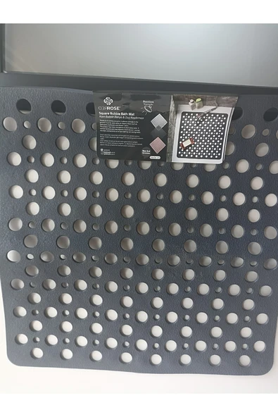 GenelTedarik Füme Vantuzlu Duş Kaydırmazı Matı - Resim 3