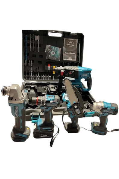 Chelikbei 5 Lİ MATKAP TAKIMI SETİ BL MOTOR FIRÇASIZ - Resim 2