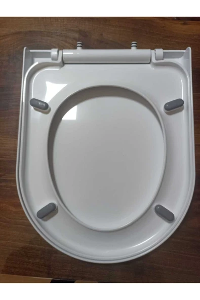 Visam Beyaz Mimoza Klozet Kapağı, Yavaş Kapanma Özelliğiyle Konfor Sunar - Resim 5