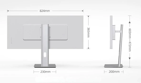 34' 4K 165Hz 1ms Nano IPS Ekran Monitör - Resim 9