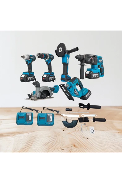 Maxplus 6 lı matkap seti - Resim 3