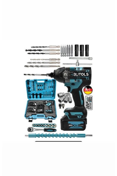 Butols 800 NT SOMUN BIJON SIKMA SÖKME FULL SETLİ 15 PİLLİ BÜYÜK BATARYA ürün görseli 1