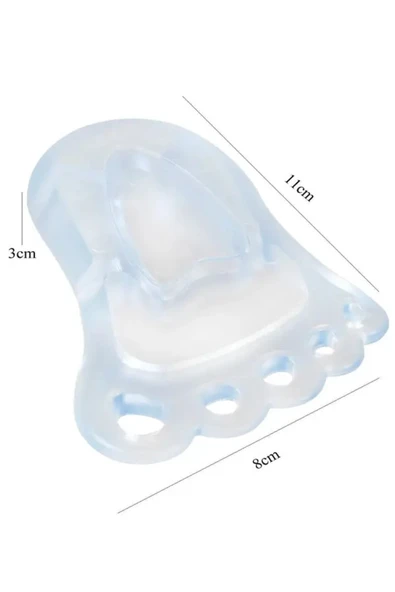 GenelTedarik AYAK ŞEKLİNDE KAPI STOPERİ KAPI TAKOZU SİLİKON 4ADET - Resim 4