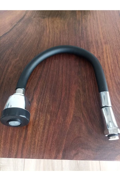 Bora Siyah Hareketli Musluk Başlığı Kubar - Resim 4