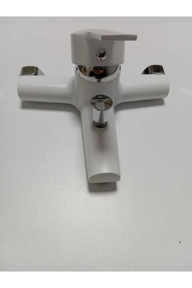 Arya Beyaz Beyaz Banyo Batsı - Resim 2