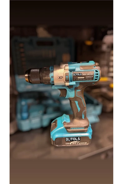 Butols PROFOSYONEL XR ŞARZLI VİDALAMA MATKAP 84 PARÇA SET MAVİ ürün görseli 1