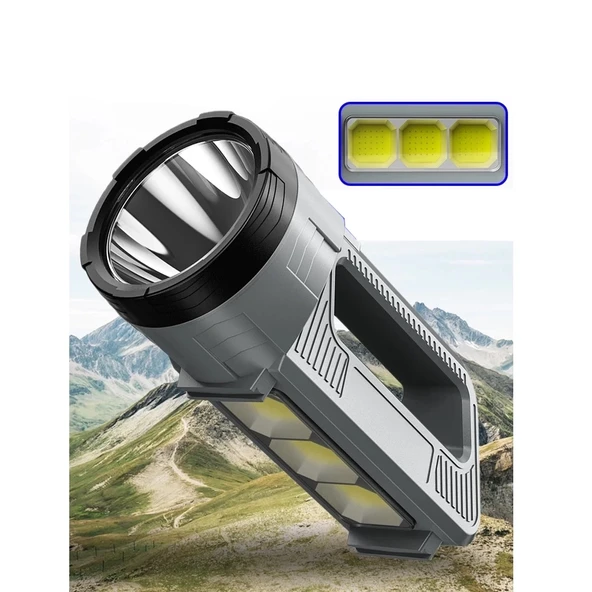 Güçlü Şarjlı Fener Masa Lambası  Wt-603 ürün görseli 1