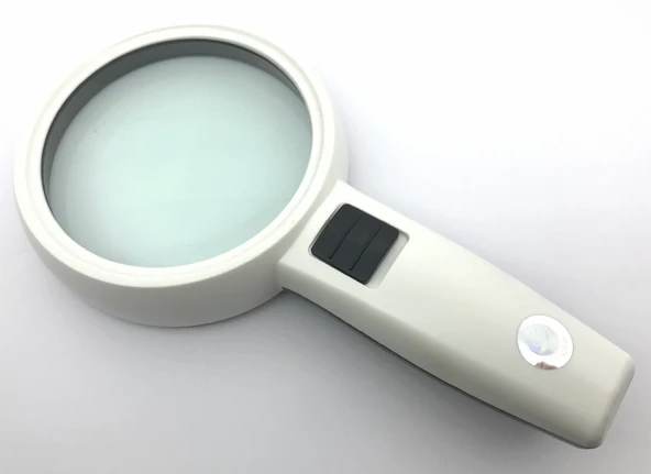 -3ledli 30x110mm & Takı, Okuma,para Kontrol Için  Led Işıklı Büyüteçdt7666 ürün görseli 1