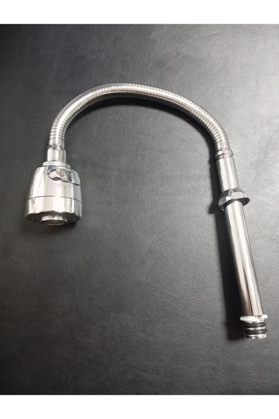 Arya Krom Hareketli Musluk Başlığı Kubar - Resim 4
