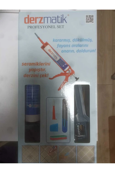 GenelTedarik SET DERZ SÜRME UYGULAMA SETİ 5 PARÇA DERZ SİLİKON TABANCASI - Resim 2