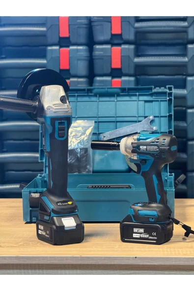 Maxplus 2 li set somun sıkma spral taşlama - Resim 2