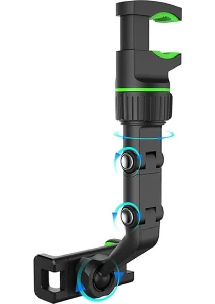 Araç İçi Telefon Tutucu (Dikiz Aynası ve Arka Koltuk Uyumlu) - Resim 3