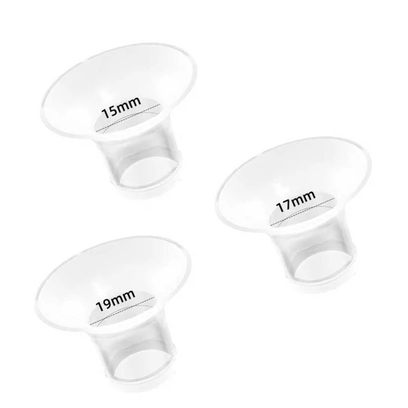 Bebebao Silikon Başlık Flanş Küçültücü 15-17-19 mm (P8 Pro Uyumlu) ürün görseli 1