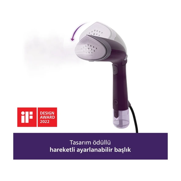 Philips STH7050/30 1500 W Buharlı Düzleştirici - Resim 3